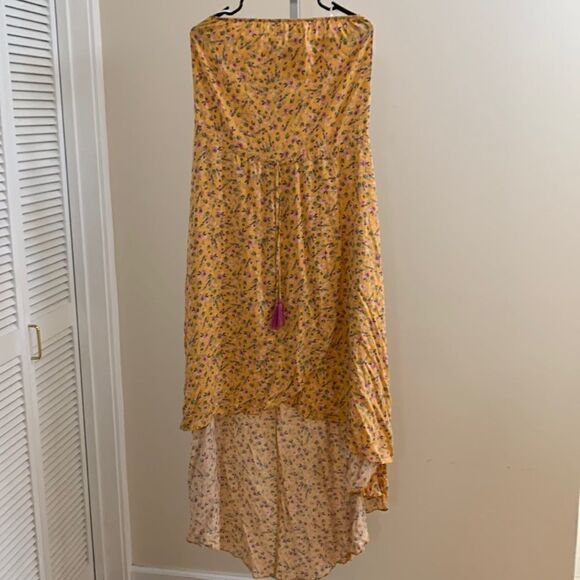 🌻HP🌻AAKAA Hi low Maxi Floral Dress - Picture 3 of 10